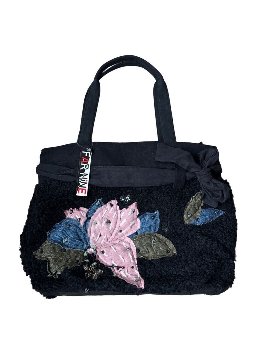 Far Nine Floral Embellished Women's Bag